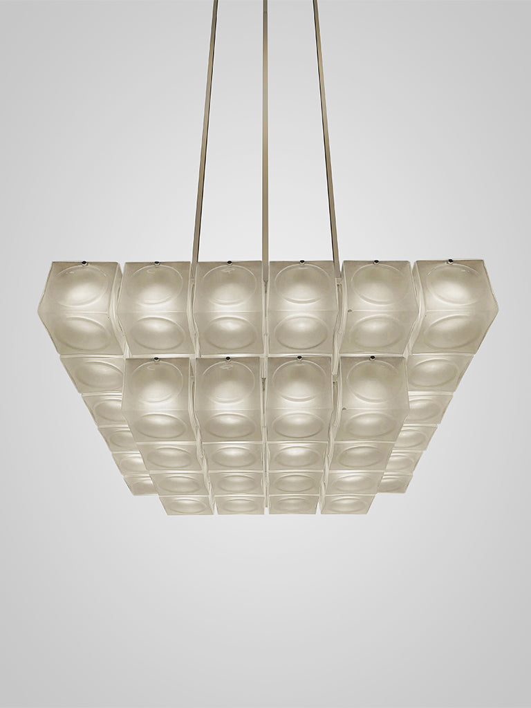 CHANT 2 TIER 6x6 CHANDELIER