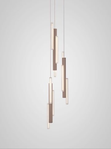 HAIL 3 LIGHT SHORT, 3 PIECE CHANDELIER