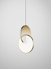 Eclipse Chandelier 3-Piece Gold